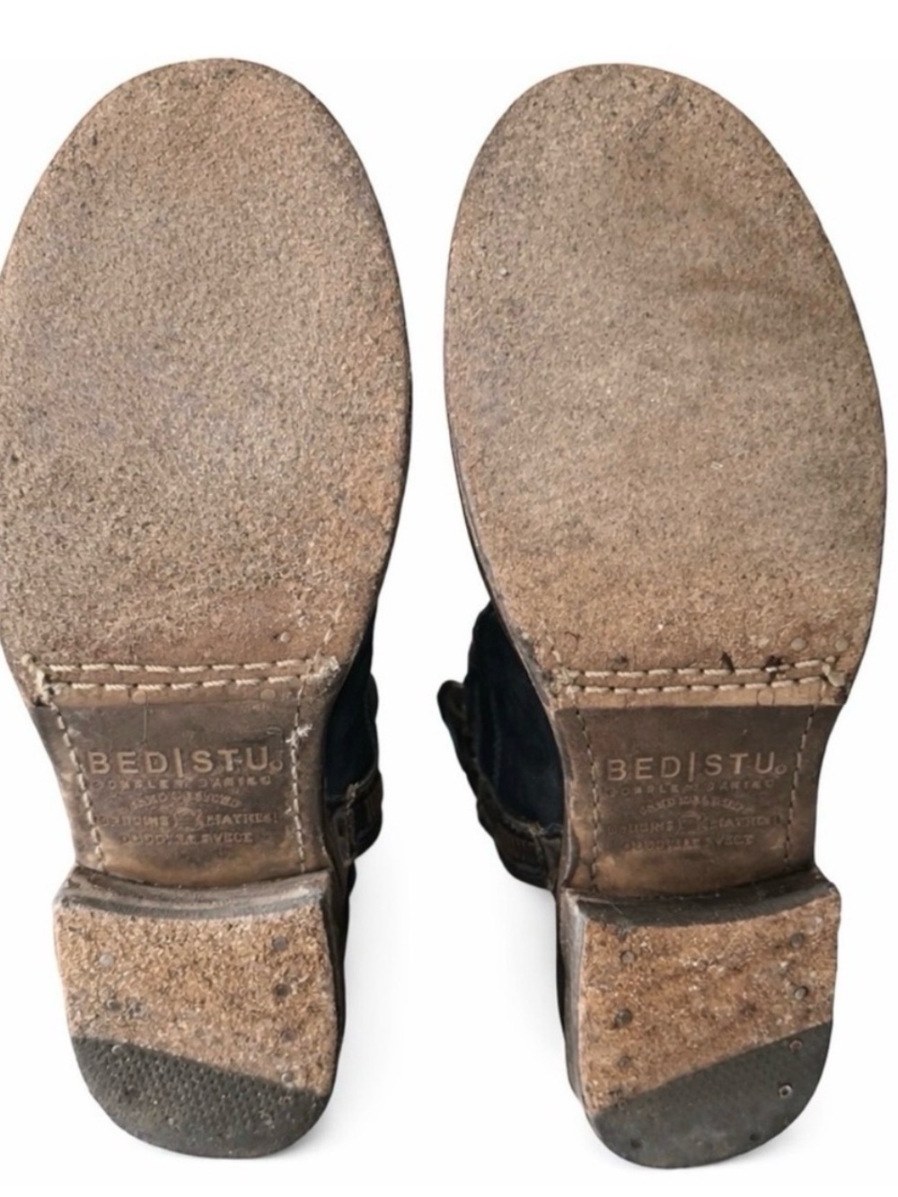 BED|STU π€ Cobbler Series Tall Leather Boots Size 8 Knee High - Picture 5 of 12